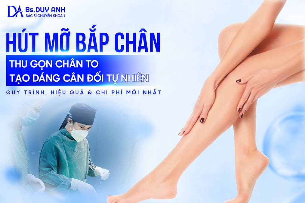 Hút Mỡ Bắp Chân: Thu Gọn Chân To, Tạo Dáng Cân Đối Tự Nhiên – Quy Trình, Hiệu Quả & Chi Phí Mới Nhất