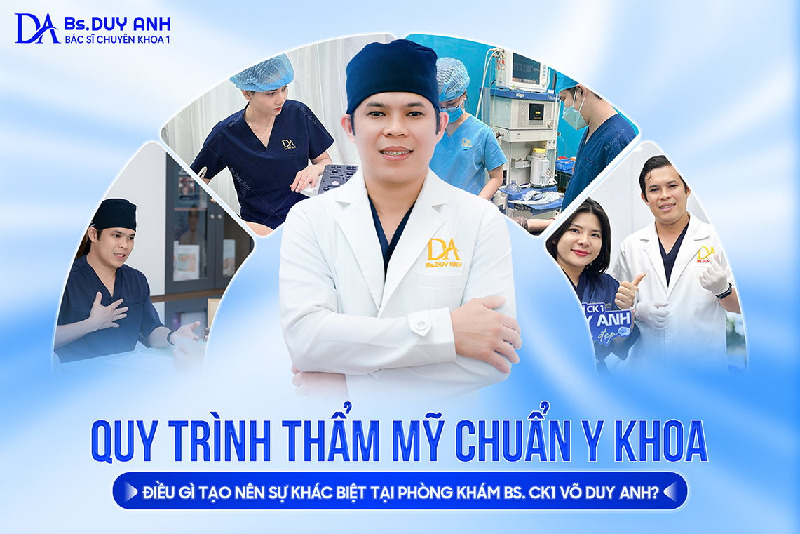Quy Trình Thẩm Mỹ Chuẩn Y Khoa: Điều Gì Tạo Nên Sự Khác Biệt Tại Cơ Sở BS CK1 Võ Duy Anh?
